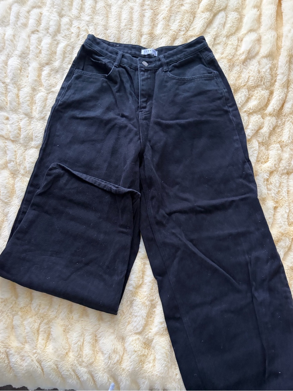Lewkin black jeans